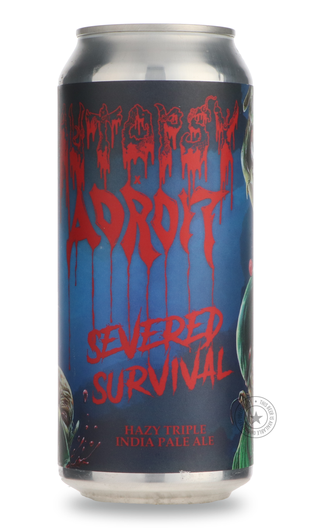 Severed Survival (Ghost 1625) / Autopsy Band by Adroit Theory Brewing Company, beer label