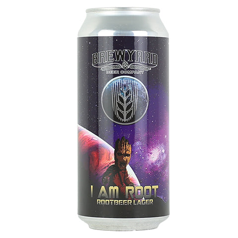 Brewyard I Am Root Lager by Brewyard Beer Company, beer label