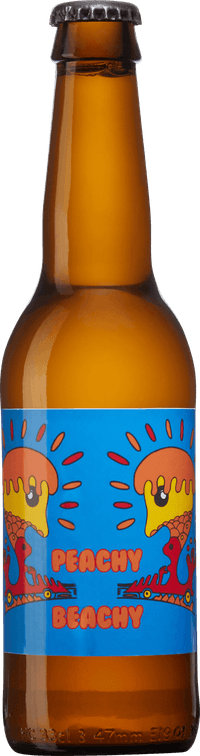 Peachy Beachy Emmaboda Bryggeri by Emmaboda Bryggeri, beer label