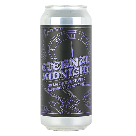 Burley Oak Cream Cheese Stuffed Blueberry French Toast Eternal Midnight Stout by Burley Oak Craft Brewery, beer label