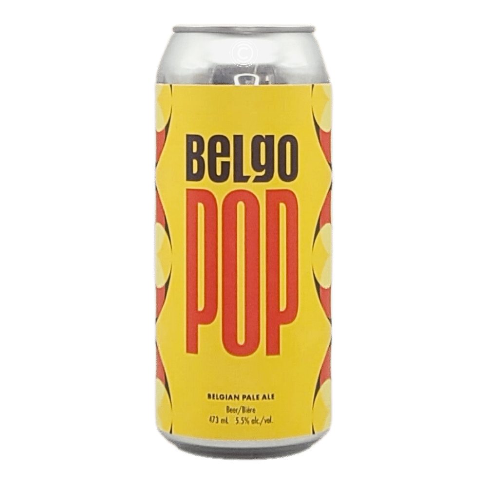 Belgo Pop Belgian Pale Ale by Cabin Brewing Company, beer label