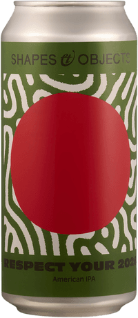 Respect Your 2026 by Shapes & Objects, beer label