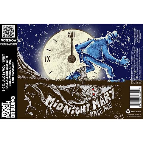 Front Porch Midnight Mary Pale Ale by Front Porch Brewing, beer label