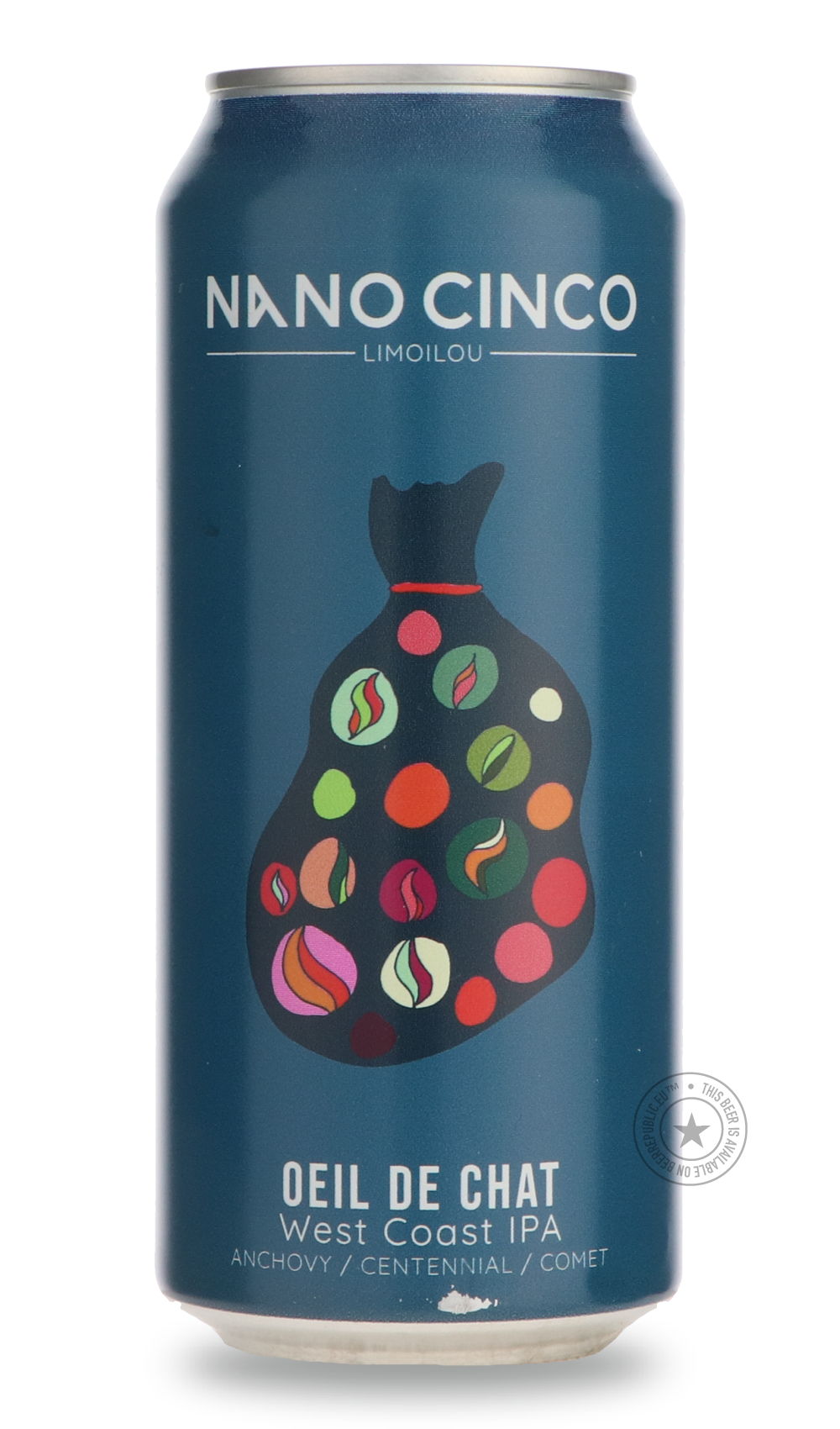 Oeil De Chat by Nano Cinco, beer label