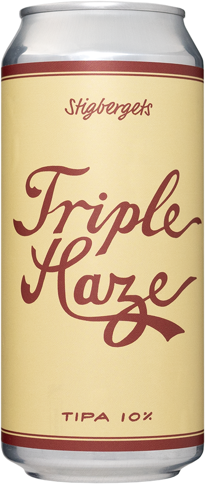 TRIPLE HAZE by Stigbergets Bryggeri, beer label