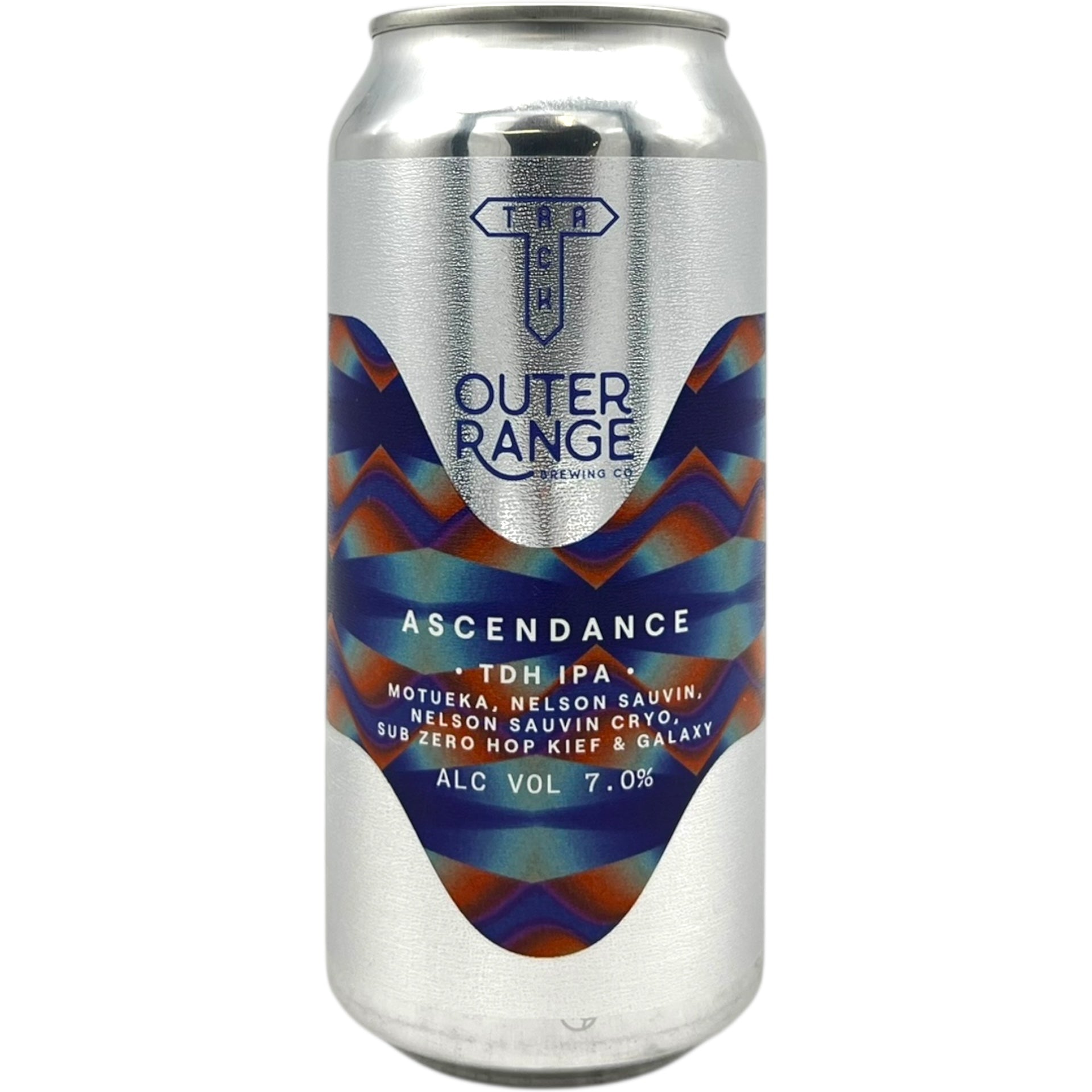 Track x Outer Range Ascendance by Track Brewing Co., beer label
