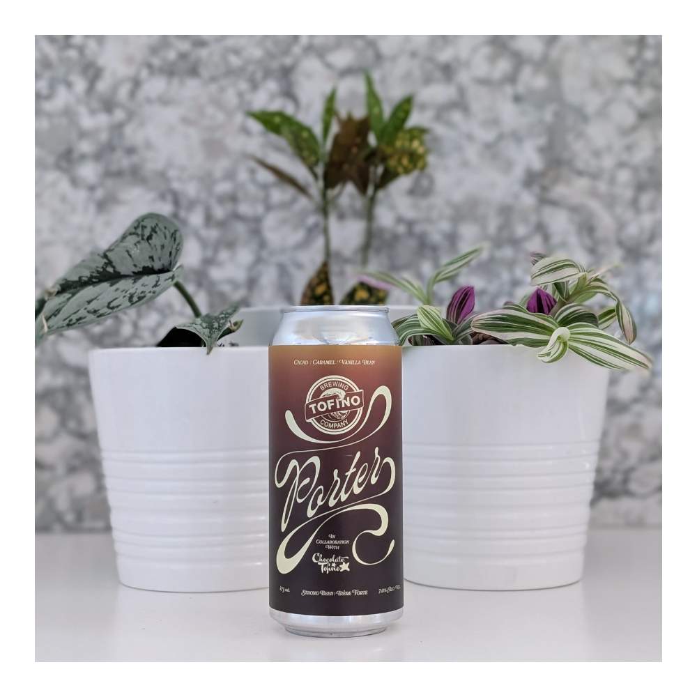 Salted Caramel Chocolate Porter by Tofino Brewing Co., beer label