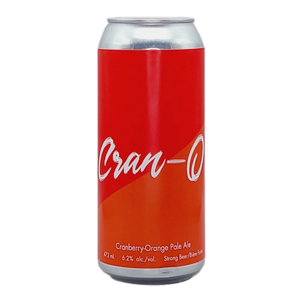Cran-O Cranberry Orange Pale Ale by Olds College, beer label