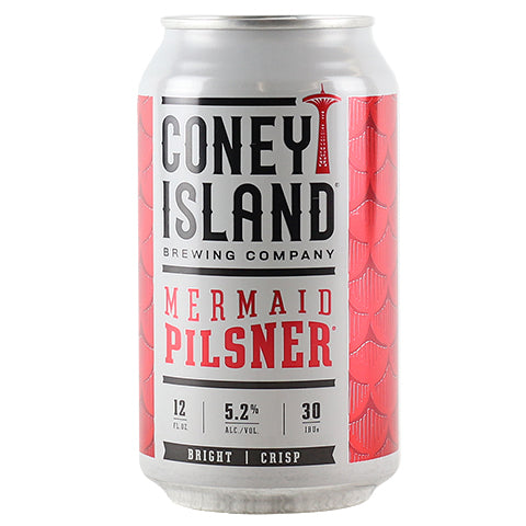 Coney Island Mermaid Pilsner by Coney Island Beer, beer label