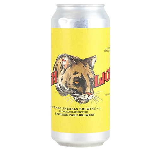 Tripping Animals/Highland Park Highlight Lager by Tripping Animals Brewing Co., beer label