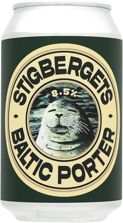 Baltic Porter by Stigbergets Bryggeri, beer label