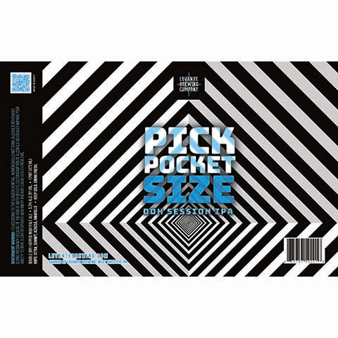Levante Pick Pocket Size DDH Session IPA by Levante Brewing Company, beer label