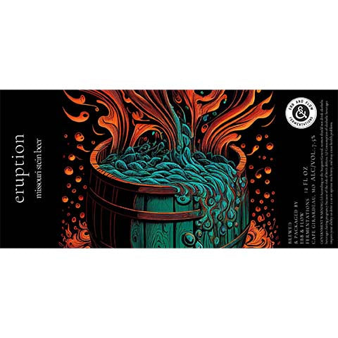 Ebb & Flow Eruption by Ebb & Flow, beer label