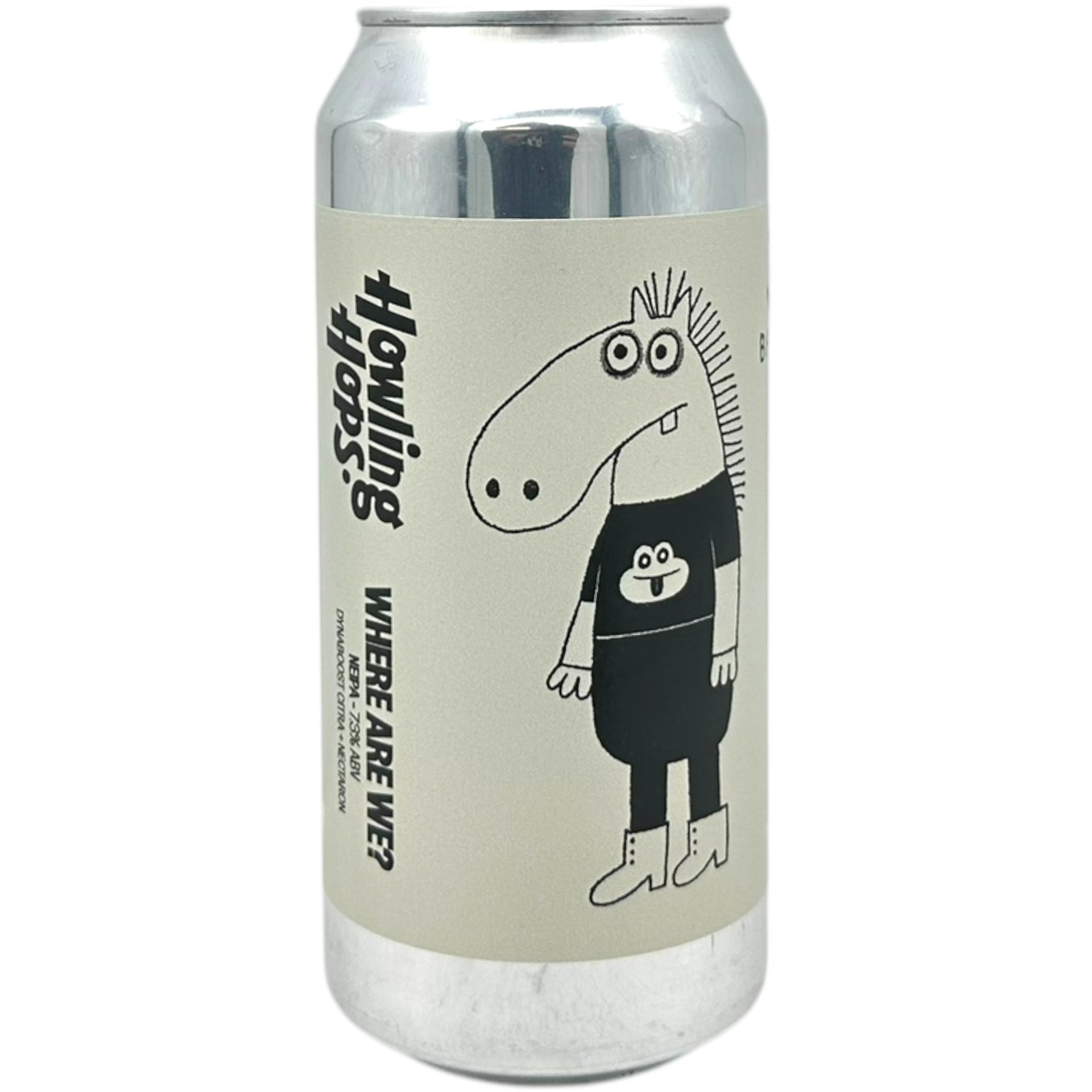 Howling Hops x Baron Where Are We by Howling Hops, beer label