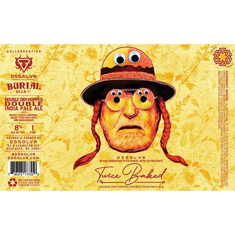DSSOLVR Twice Baked DDH DIPA by DSSOLVR, beer label