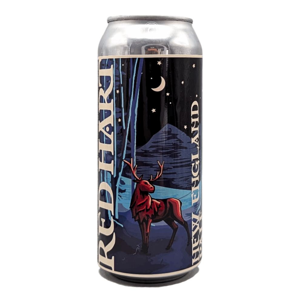New England Pale Ale by Red Hart Brewing, beer label