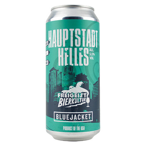 Freigeist/Bluejacket Hauptstadt Helles Lager by Freigeist Bierkultur, beer label
