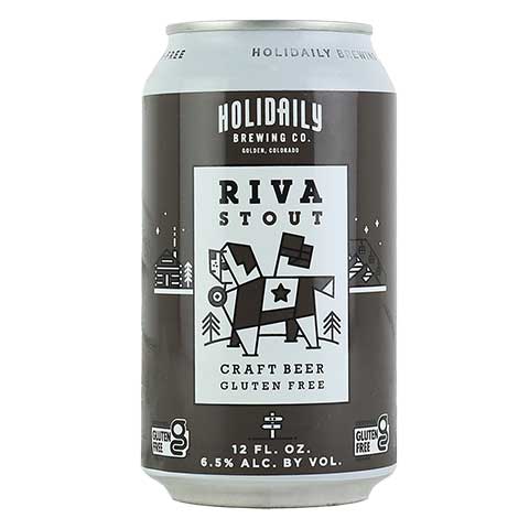 Holidaily Riva Stout by Holidaily Brewing Co, beer label