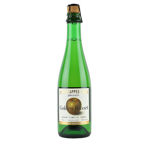 Snow Capped Golden Russet Cider by Snow Capped Cider, beer label