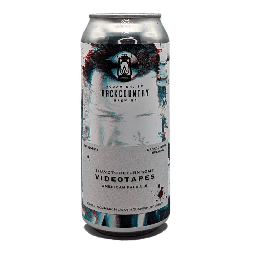 I Have To Return Some Videotapes Hazy Pale Ale by Backcountry Brewing, beer label