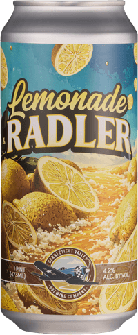 Lemonade Radler by Connecticut Valley Brewing Company, beer label