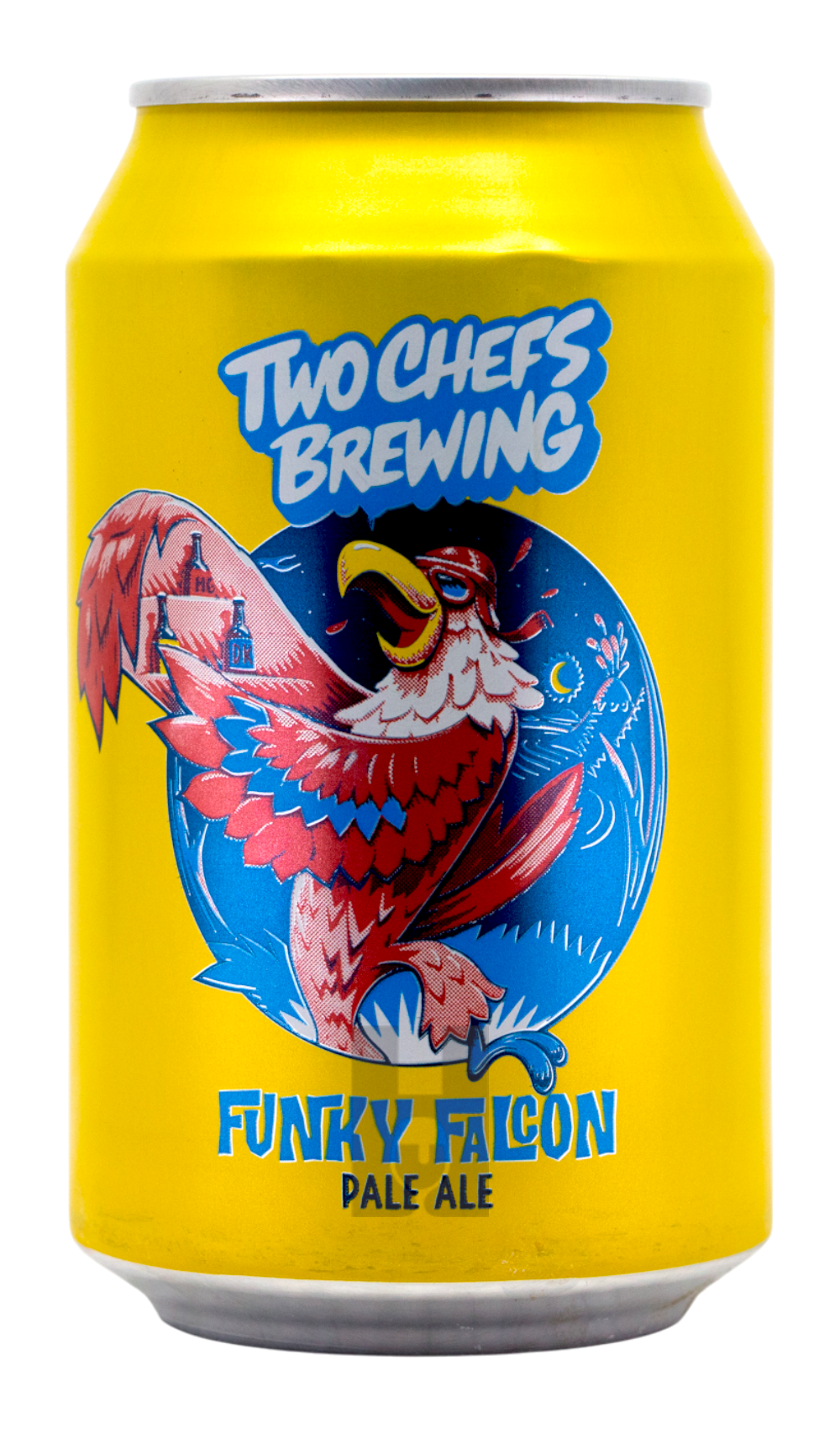 Two Chefs Funky Falcon by Two Chefs Brewing, beer label