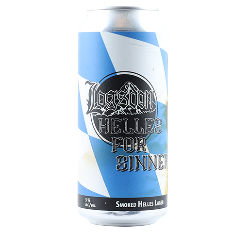 Logsdon Helles For Sinner Lager by Logsdon Ales, beer label