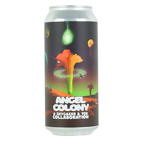 Skygazer Angel Colony (Citra Galaxy) by SKYGAZER Brewing Co, beer label