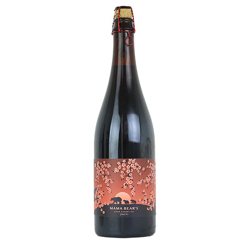 Crooked Stave Mama Bear's Sour Cherry Pie Grand Cru by Crooked Stave Artisan Beer Project, beer label