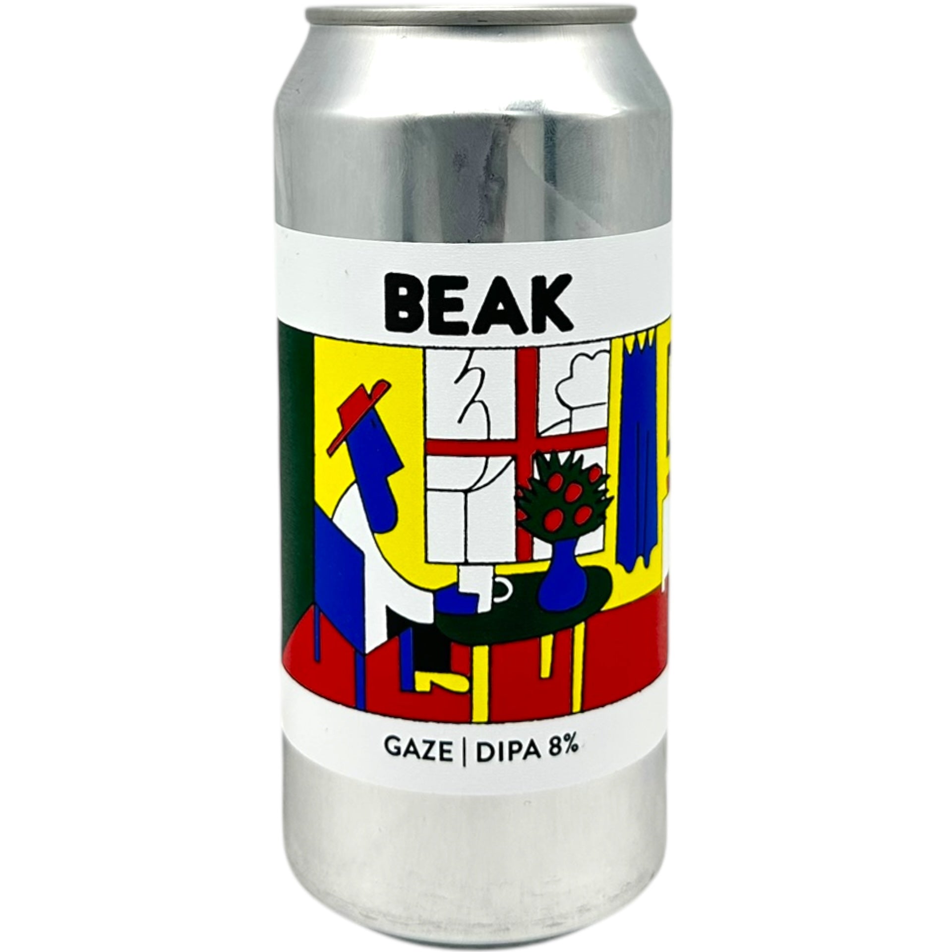 Beak x Two Flints Gaze by Beak Brewery, beer label