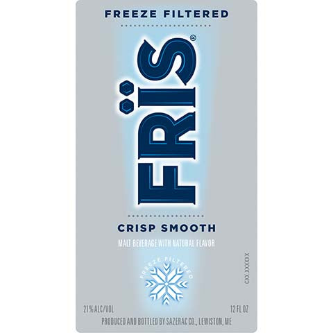Fris Crisp Smooth by Sazerac Co., beer label