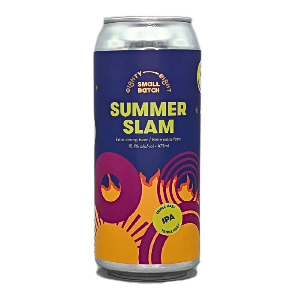 Summer Slam Triple Hazy IPA by Eighty Eight Brewing Co., beer label