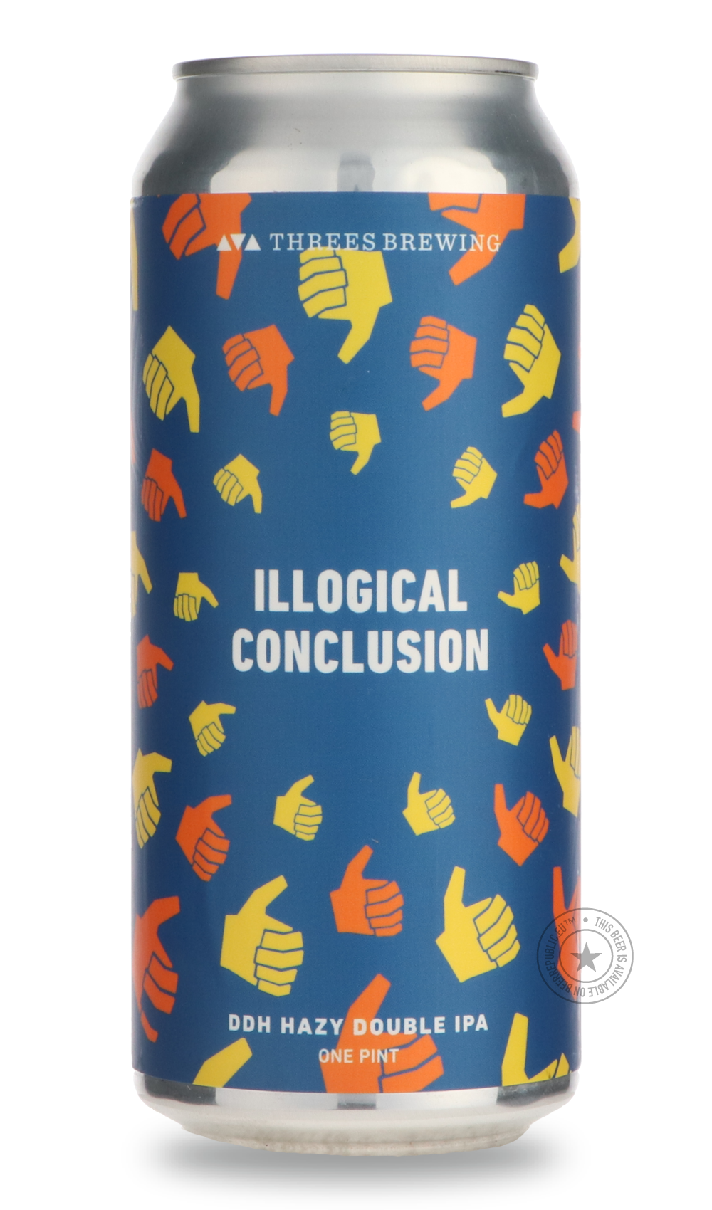 Illogical Conclusion by Threes Brewing, beer label