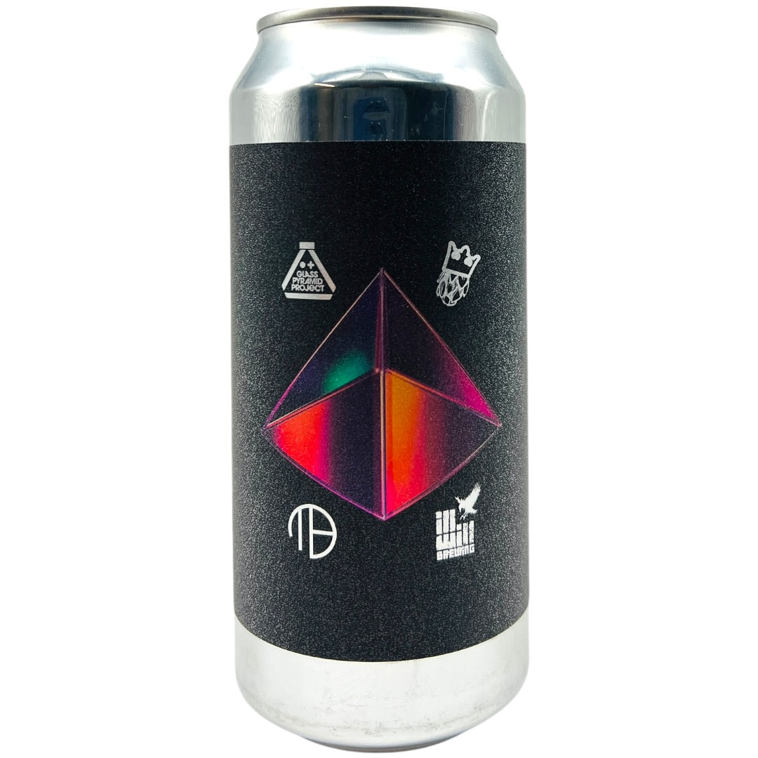 Glass Pyramid Project x Ill Will x Kings x Mortalis Pyramid Part I by Coolhead Brew, beer label