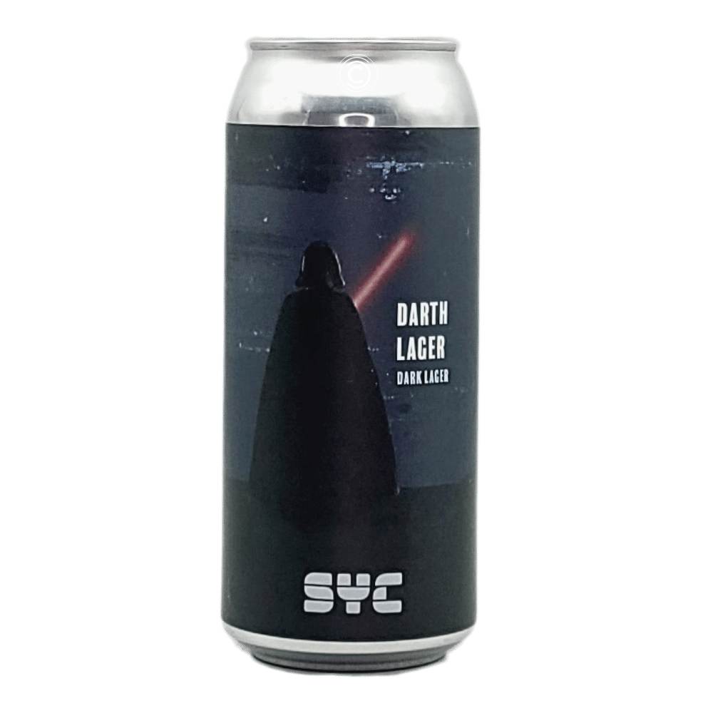 Darth Lager Dark Lager by SYC Brewing Co., beer label