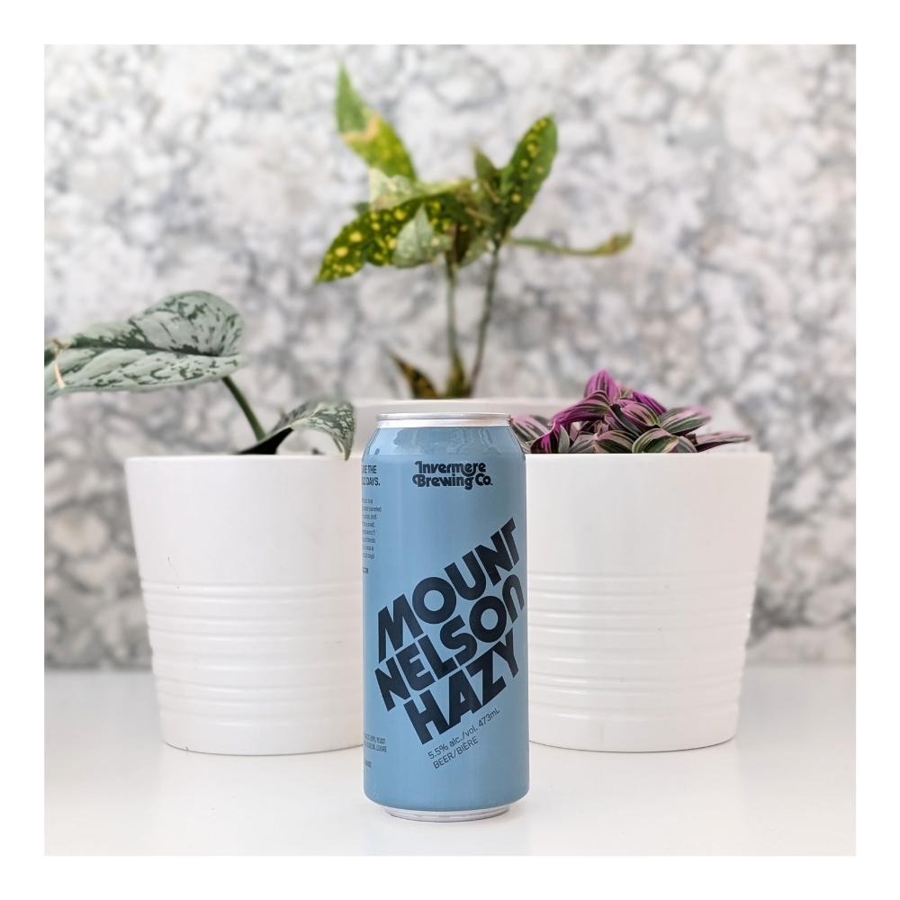 Mount Nelson Hazy Pale by Invermere Brewing, beer label