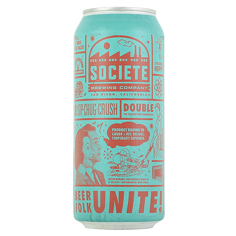 Societe Haze-O-Matic Double IPA by Societe Brewing Company, beer label