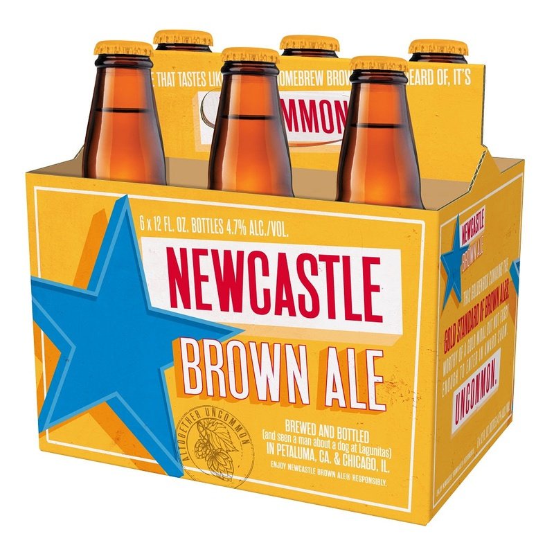 Newcastle Brown Ale by Newcastle, beer label