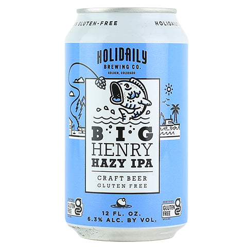 Holidaily Big Henry Hazy IPA by Holidaily Brewing Co, beer label
