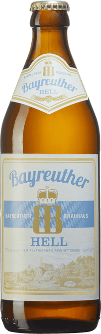 Bayreuther Hell by Brauerei gebr. Maisel KG, beer label