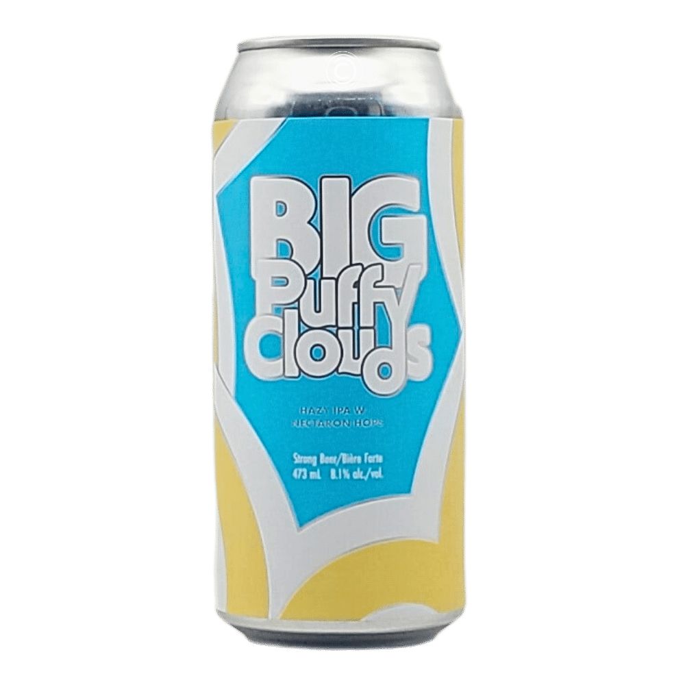 Big Puffy Clouds Hazy IPA by Cabin Brewing Company, beer label