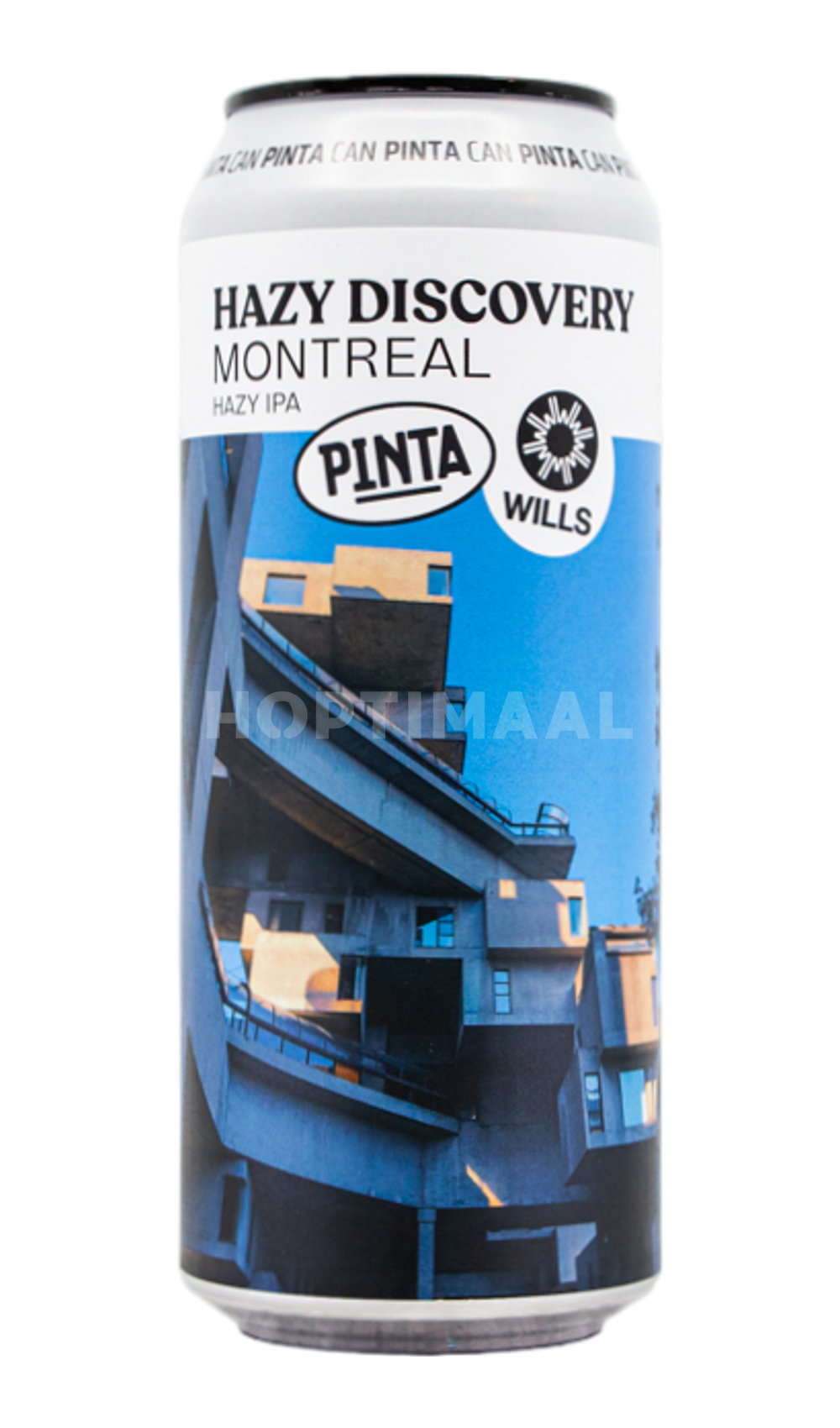 PINTA Hazy Discovery Montreal by PINTA, beer label