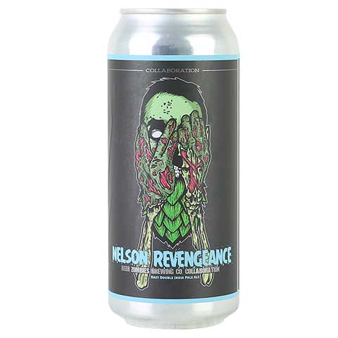 Mason Aleworks/Beer Zombies Nelson Revengeance Hazy DIPA by Mason Aleworks, beer label