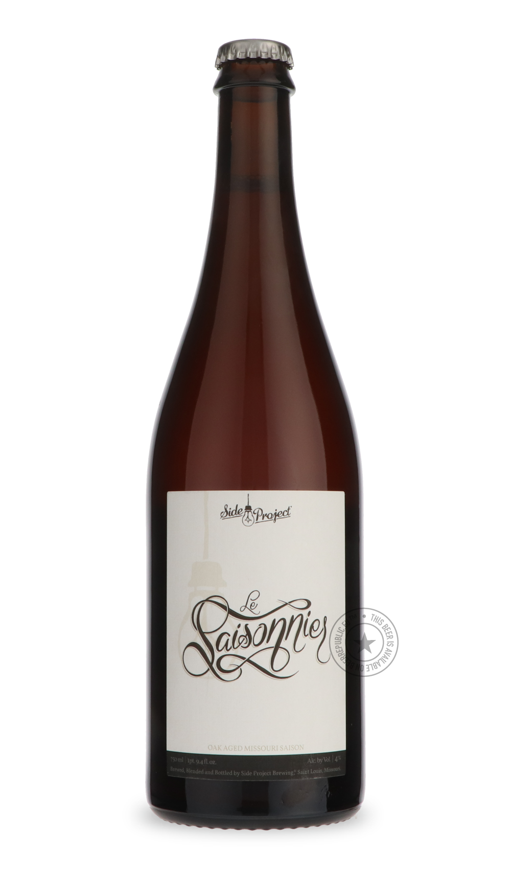 Le Saisonnier (Blend #6) by Side Project Brewing, beer label