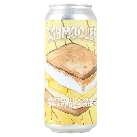 Imprint Schmoojee White Chocolate Pineapple S'mores by Imprint Beer Company, beer label
