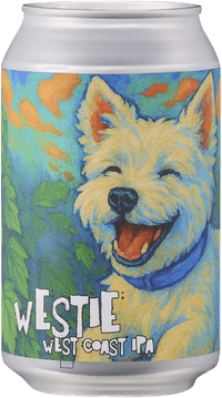 Westie by Hop Notch Brewing, beer label