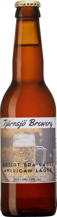 Riktigt Bra Lager Tjärnsjö Brewery by Tjärnsjö Brewery, beer label