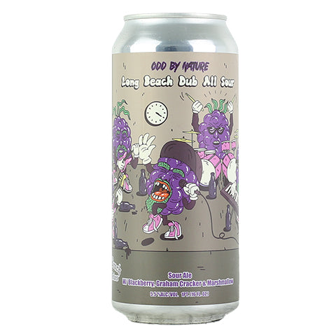 Odd By Nature Long Beach Dub All Sour Ale by Odd By Nature Brewing, beer label