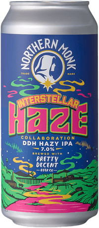 Northern Monk Interstellar Haze by Northern Monk Brew Co, beer label