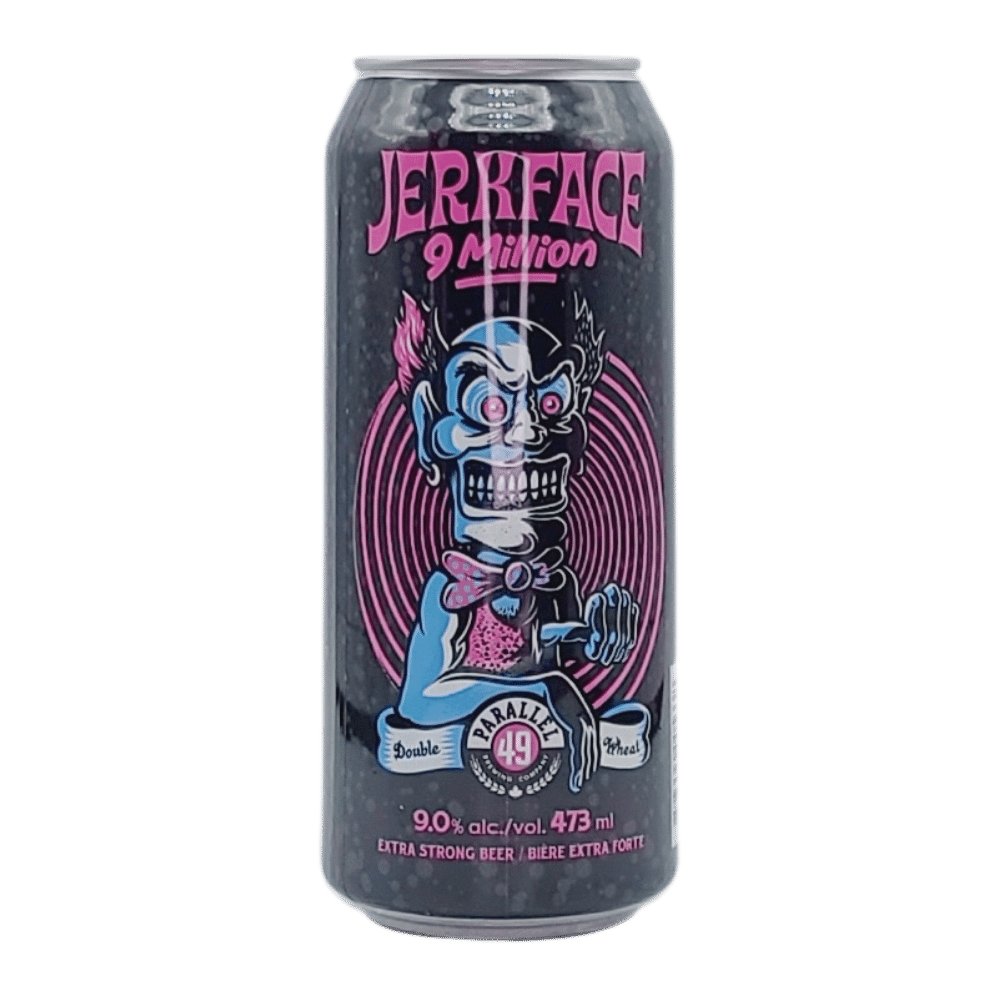 Parallel 49 Brewing Jerkface 9 Million Double Wheat by Parelle 49 Brewing, beer label